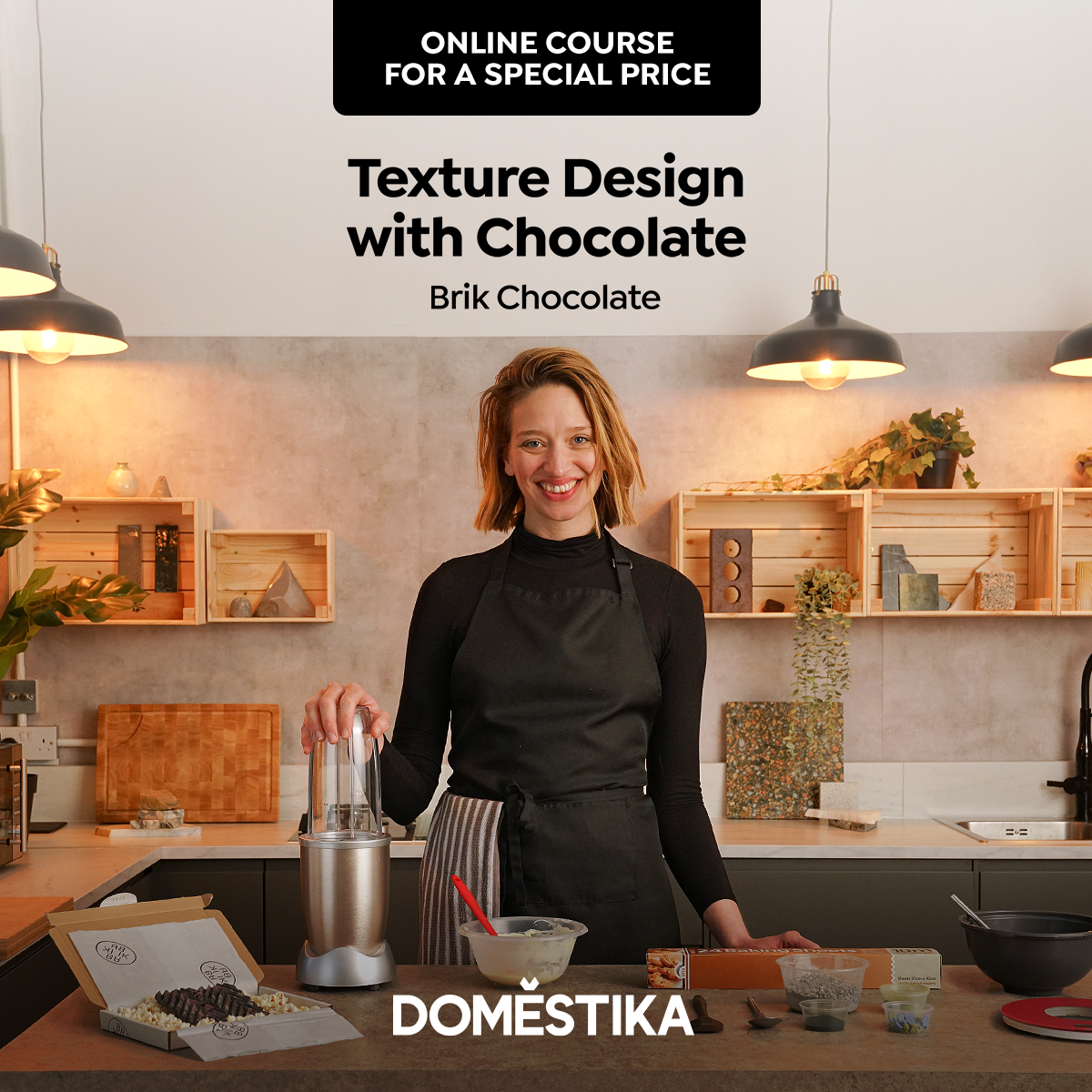 TEXTURE DESIGN WITH CHOCOLATE - COURSE